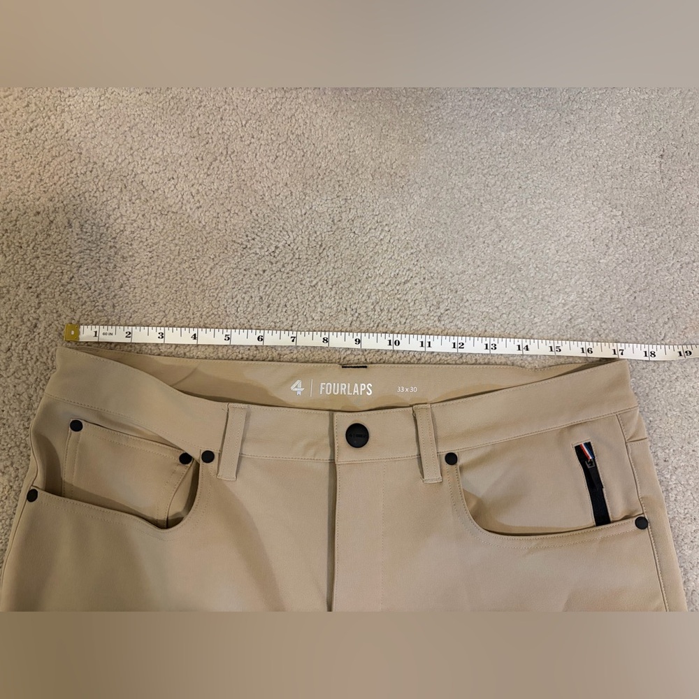 Fourlaps Performance Khakis 33x30 - image 8